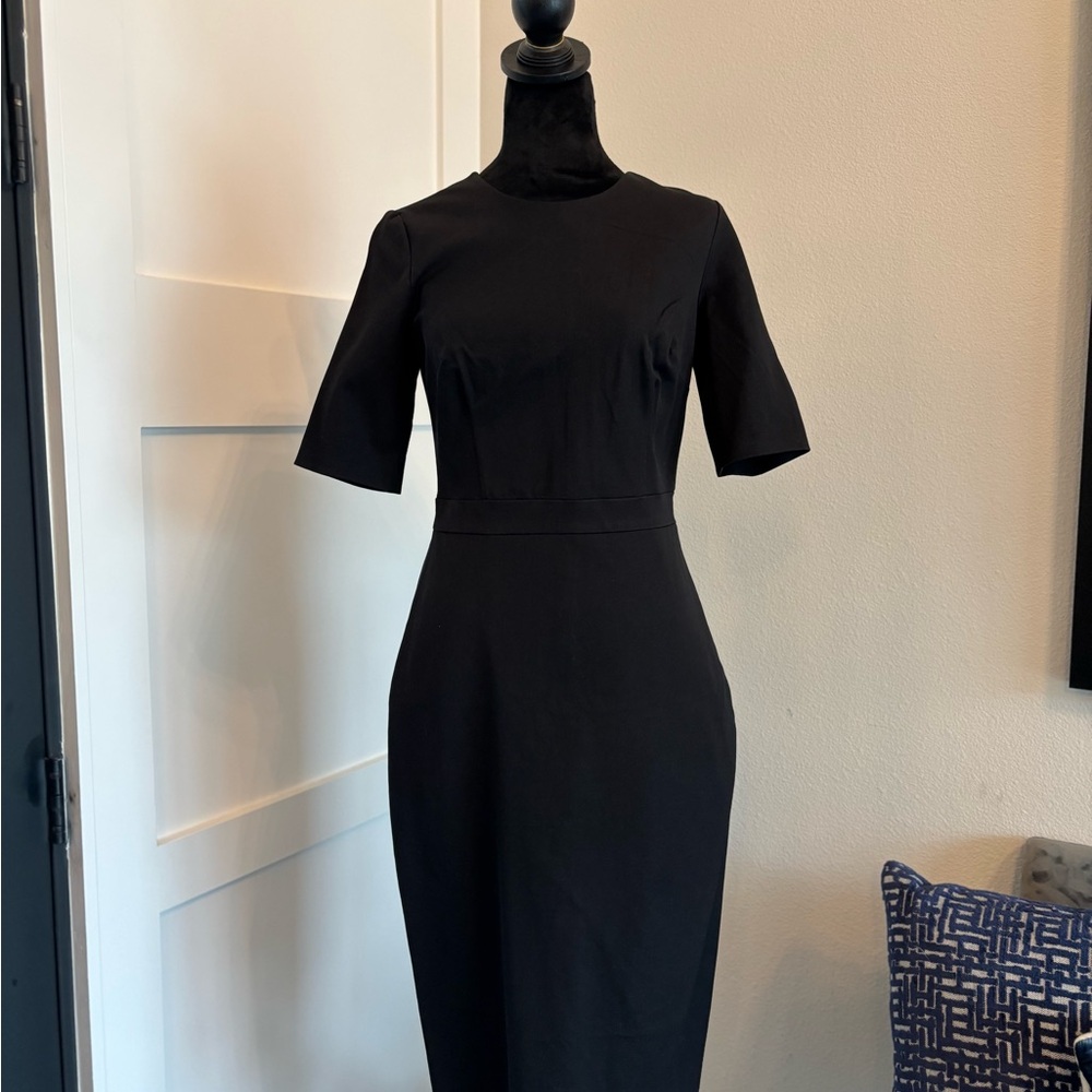 Banana Republic Classic Black Long Sleeve Dress